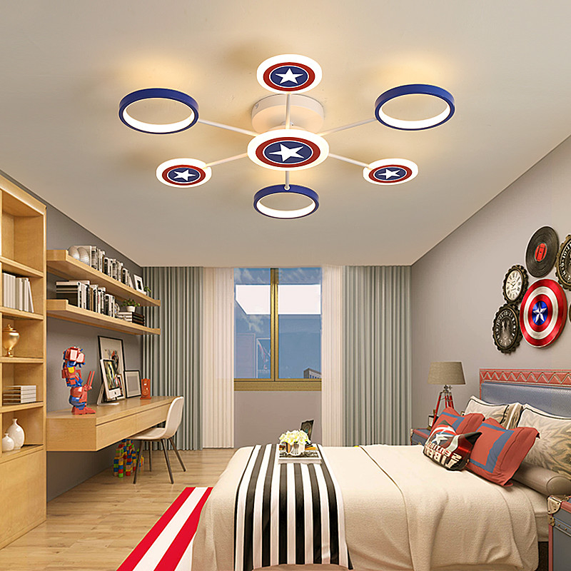 Kids bedroom decor led lights for room indoor chandelier lighting baby boy ceiling lamp（WH-MA-181）