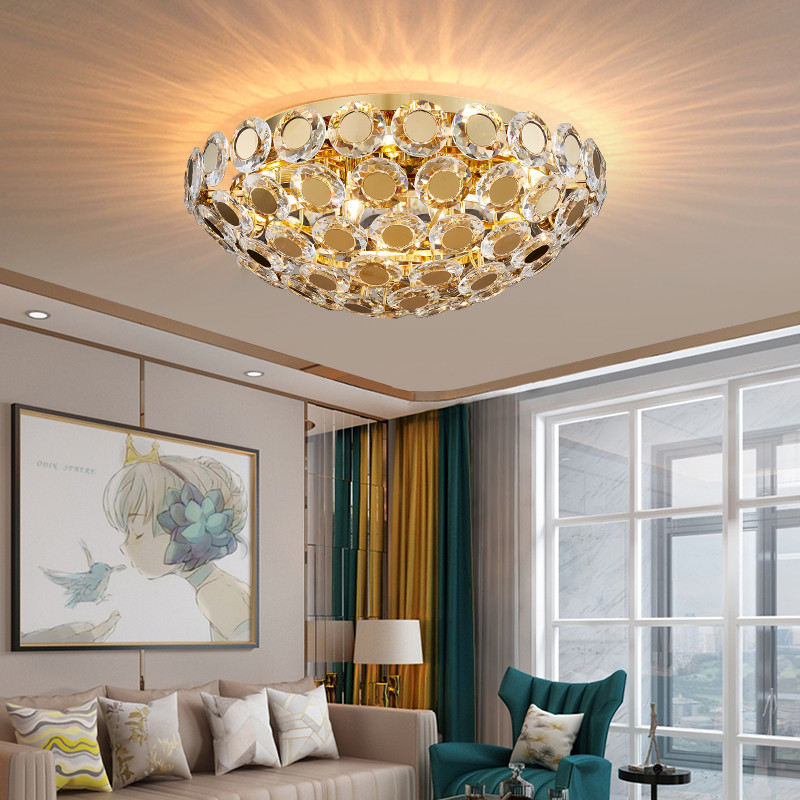 Modern LED Crystal Chandelier Luxury gold ceiling lamp(WH-CA-52)