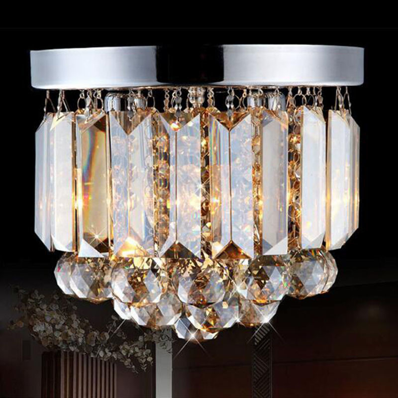 Modern crystal chandelier Amber Clear Glass Ball Chandelier(WH-CA-91)