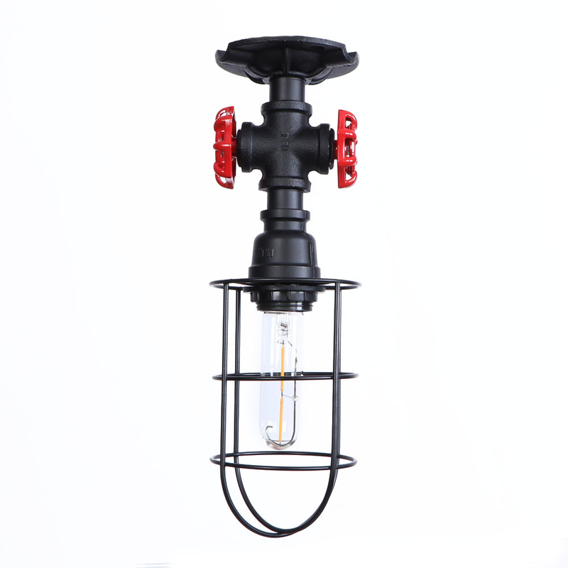 Industrial Loft Small Simple Corridor Bedroom Side Room Dining Room steampunk ceiling lamp（WH-LA-37）