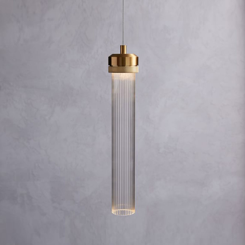 Modern LED Hanging Lamps Gold Home Decoration Pendant Lights Glass Lights(WH-GP-101)