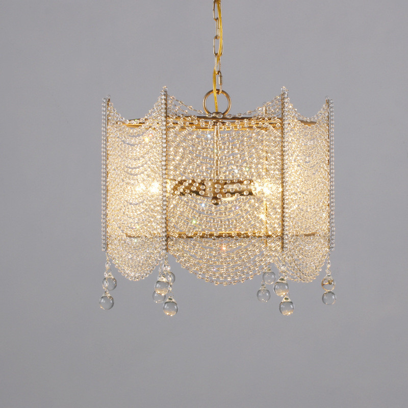 Rustic cottage crystal chandelier indoor home Lighting (WH-CI-83)