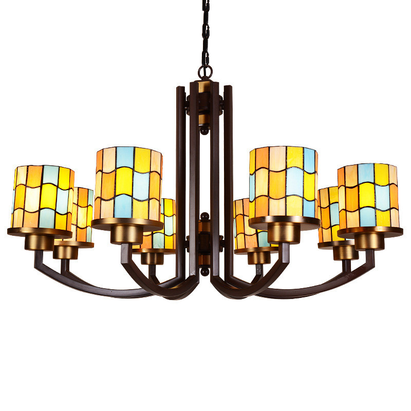 Genuine tiffany pendant Chandelier lamps for Indoor home Lighting (WH-TF-10）