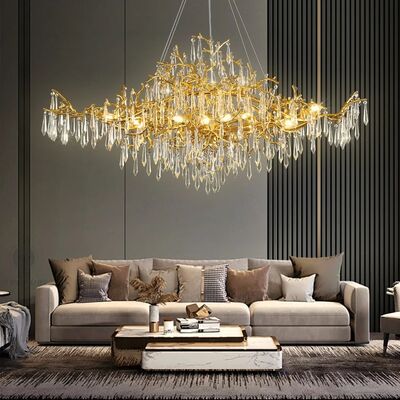 Dining Living Room Bedroom Chandeliers Branch Ceiling Crystal Chandelier Modern Luxury Crystal Chandelier (WH-CY-259)