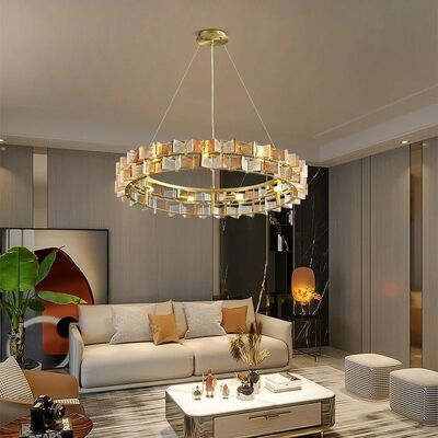Modern Acrylic Chandeliers for Living Room Bedroom Hanging Pendant Light (WH-CY-265)