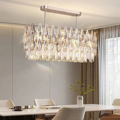 Duplex Building Living Room Chandelier Building Stairway Long Chandelier Luxury Crystal Lamp(WH-CY-269)